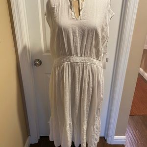 Caslon White Summer Dress XL